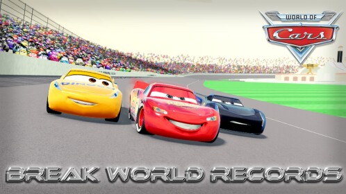 World Of Cars (paquet de 3 voitures) (LIGHTNING MCQUEEN)