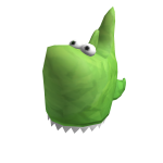 Green Sparkle Time Shark