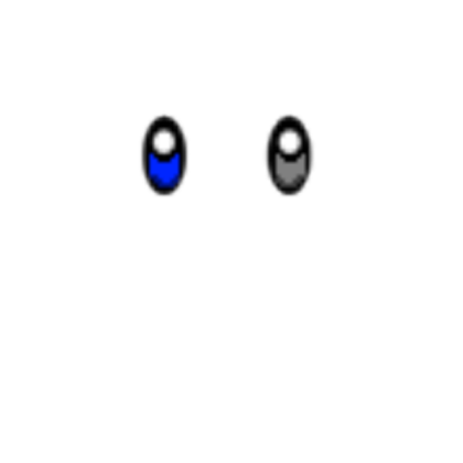 Half Blue and Grey Eyes Roblox decal