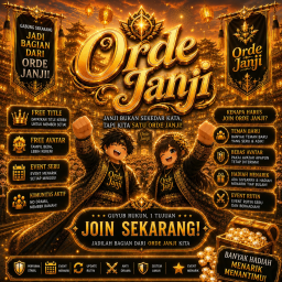 [FREE AVA+ANTI AFK] ORDE JANJI  [JAWA PARTY]