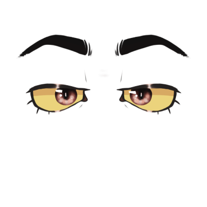 Yellow eyes Roblox decal