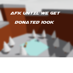 AFK until donated 100k