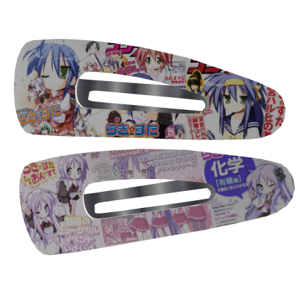 2000s Moe Kawaii Cutecore Webcore Hairclips Lucky☆