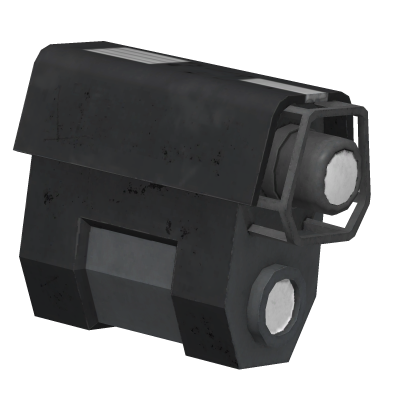 Helldivers SEAF Helmet attachment Grey Roblox item