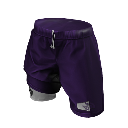 courtside - comp shorts [nawf purple] thumbnail