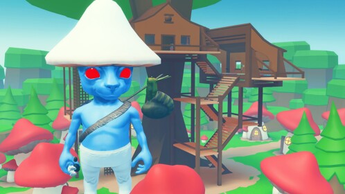 [🍄NEW] Survive the Smurf Cat!
