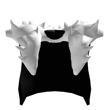 White & Black Cape Roblox item