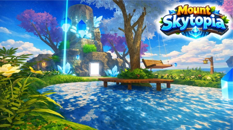 OP SCRIPT AUTO WALK, AUTO SUMMIT, AUTO TP, FLY MOUNT/GUNUNG - [X300 FREE AVA] Mount SKYTOPIA script preview