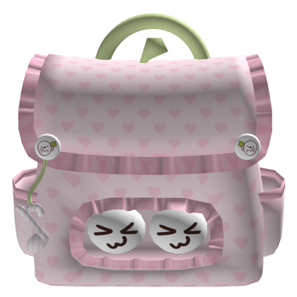 🌱 kawaii igari pokadot plushie japanese backpack