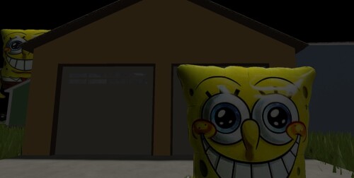 scary sponge.