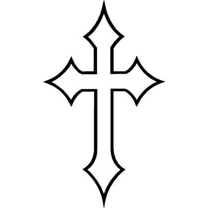 Cross Face Tattoo Roblox item