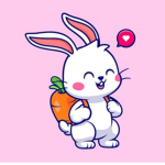 The bunnies are cute stop testing