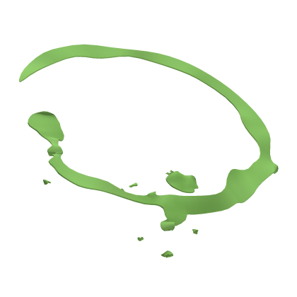 ♡ spilled macha milk tea ring stain halo Roblox item