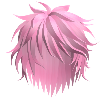 Pink Unkept Emo Hair 31.