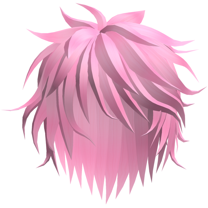 Pink Unkept Emo Hair 31.