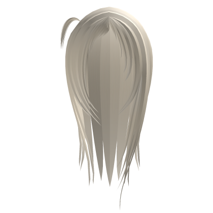 cute anime long straight hair w pigtail blonde