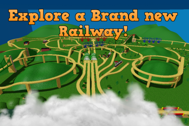 Blue Train Wooden Railway 2 (RELEASE) screenshot 1