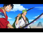 One piece Luffy Zoro Gang