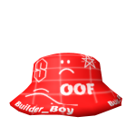 Stylish Red Doodle Hat :(