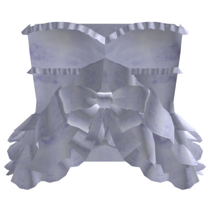 gothic ruffle lace dress violet