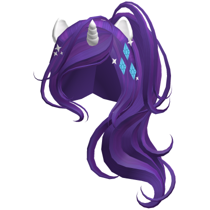 Rarity MLP Ponytail Hair Roblox item