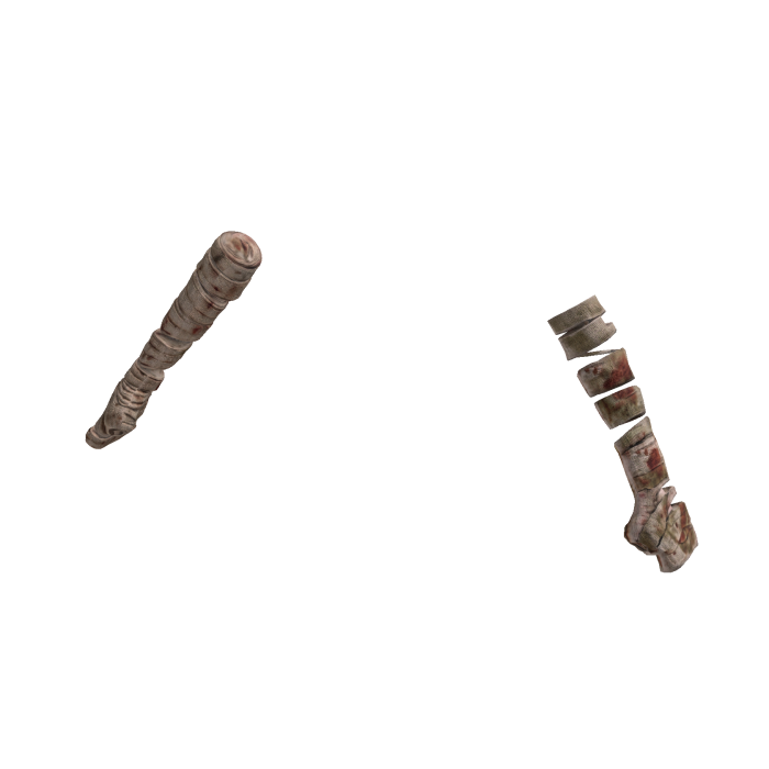 Brown Dirty Arm Bandages