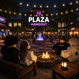  Plaza Hangout 🔊 (✨ New Auras ) icon
