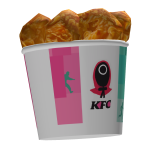 Squid game kfc chicken bucket