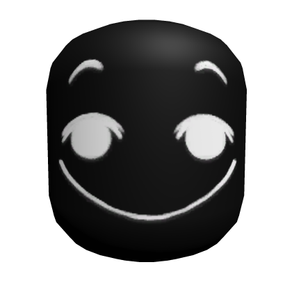 Cheeky Smile Face Mask - Black Roblox item