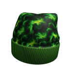 Green Celestial Aurora Trendy Beanie