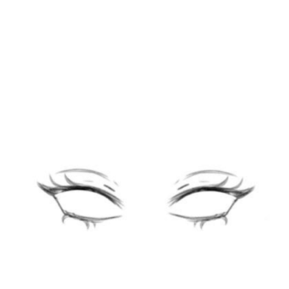 eyes white and black Roblox decal