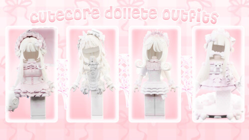 🐇🎀 Cutecore Dollete Kawaii Outfit Ideas