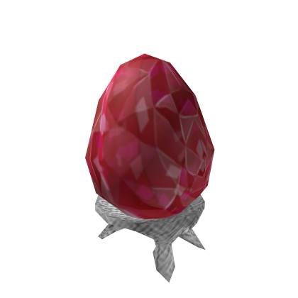 Ruby Faberge Egg of Sparkle Time
