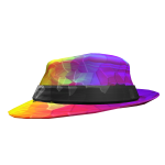 Gradient Crystal Fedora