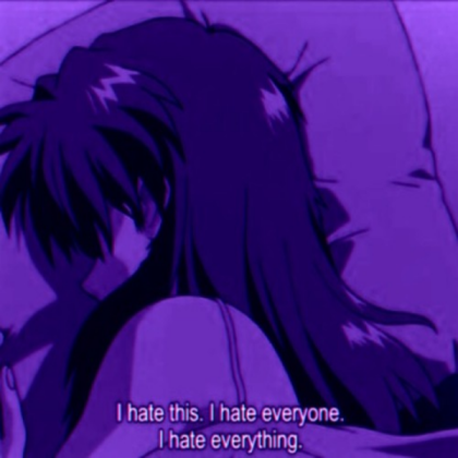 purple anime aesthetic Roblox decal