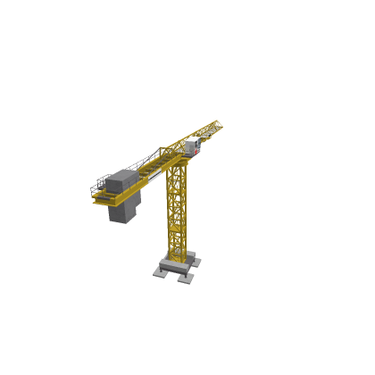 (FREE!) Liebherr EC-B Short Flat top Tower Crane