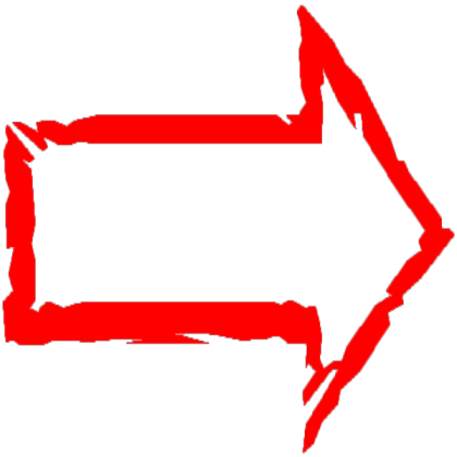 Scary Arrow Roblox decal