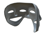 three faced mask 
