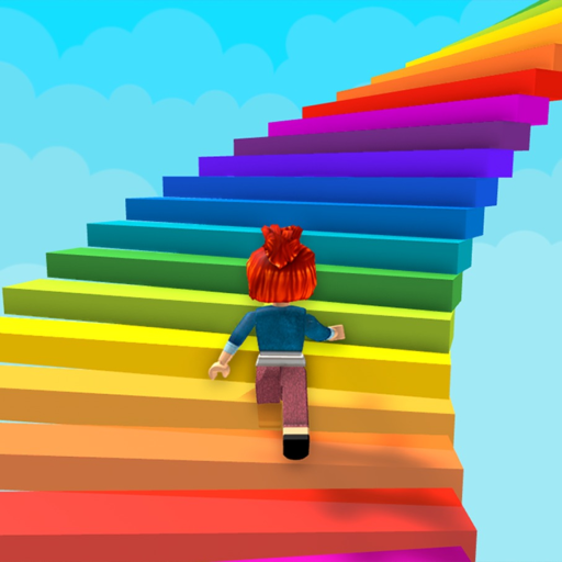 Easy Parkour Obby 🌈 official Roblox game thumbnail
