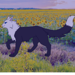 Galaxy wolf pups :D