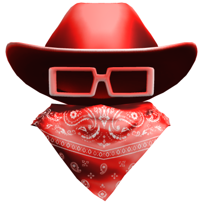 Glowing Red Cowboy 