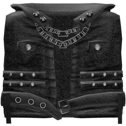 Black Emo Goth Vest 1.0