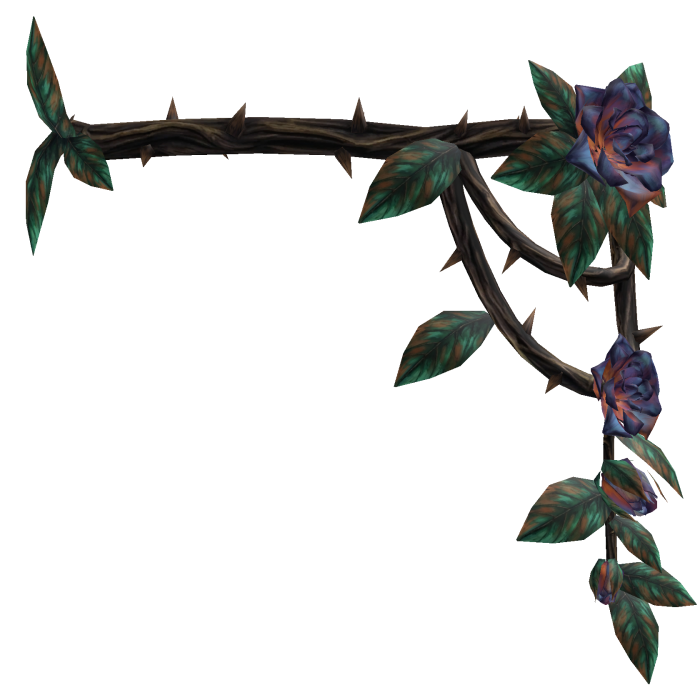 Rose Thorn Vine Waist - Iridescent
