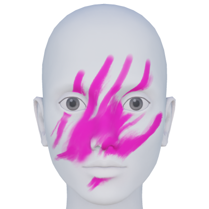 Pink Warrior Hand Print