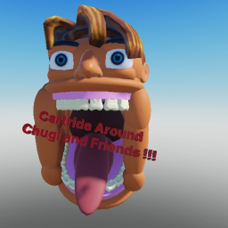 cart ride into chugi and friends