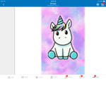 Emma love’s unicorns