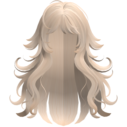 Big Blonde Cute Hair Roblox item