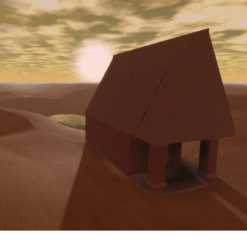 alone at desert