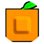 1x1 Stud Orange