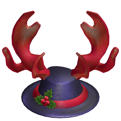 Male Christmas Reindeer Hat 